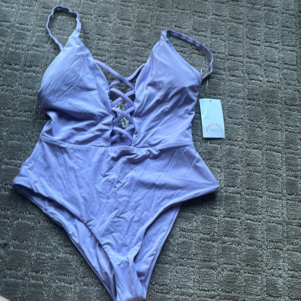 NWT Dippin Daisy’s one piece swimsuit.
